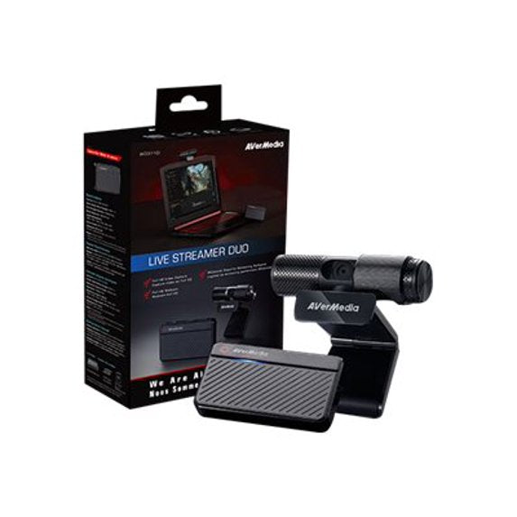 AVerMedia Live Streamer DUO - Streamer / Youtuber starter kit AVerMedia Live Streamer DUO - Streamer / Youtuber starter kit